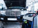 Заправка автоондиционера (фреон R134а)  двухконтурная система