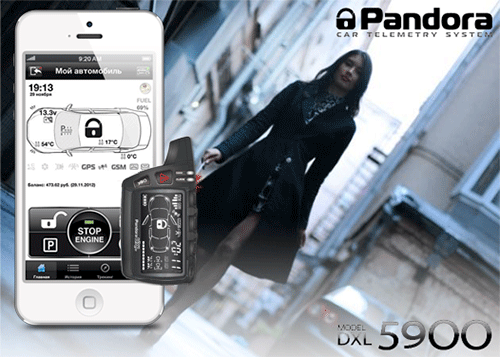 GSM автосигнализация Pandora DXL 5900 №3