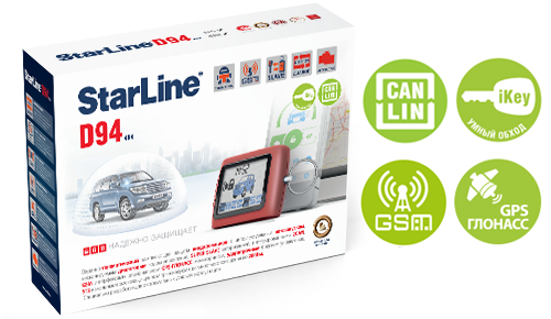 GSM автосигнализация StarLine D94 CAN+LIN GSM GPS №4