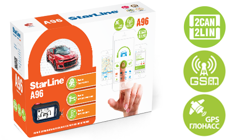 GSM автосигнализация StarLine A96 2CAN+2LIN GSM GPS №4